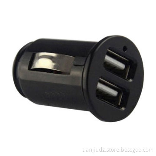 DC 12 - 16V Mini Daul USB Chargers for iPad, iPod in Car